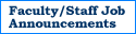 Faculty/Staff Job Announcements