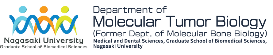 Department of Molecular Tumor Biology (Former Dept. of Molecular Bone Biology), Nagasaki University Graduate School of Biomedical Sciences