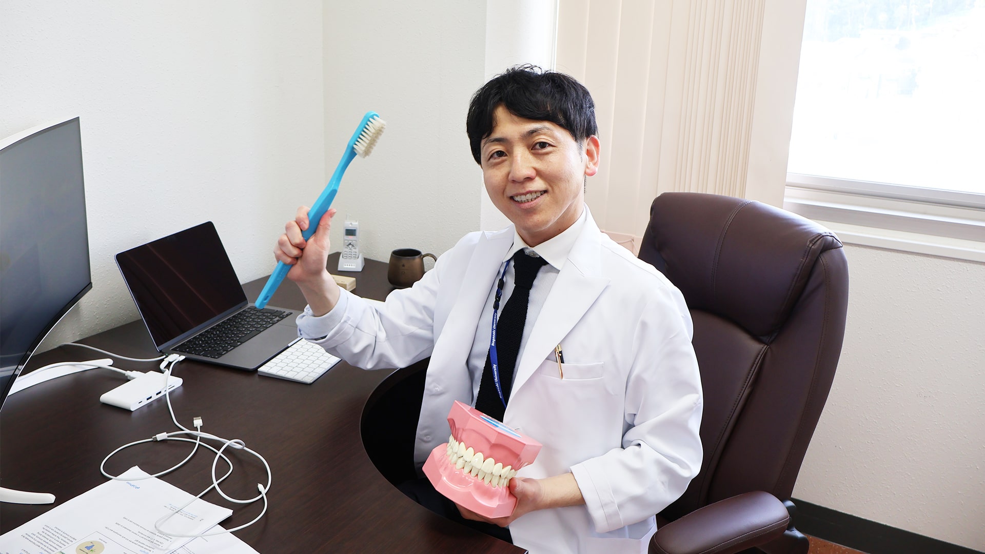 入江浩一郎教授の写真